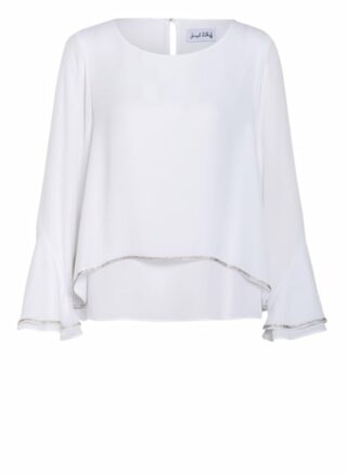 Joseph Ribkoff Blusenshirt Mit Schmucksteinbesatz weiss