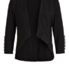 Joseph Ribkoff Jerseyhülle Mit 3/4-Arm schwarz