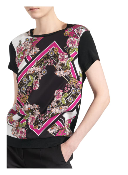 Joseph Ribkoff Strickshirt Im Materialmix schwarz Joseph Ribkoff Strickshirt Im Materialmix schwarz