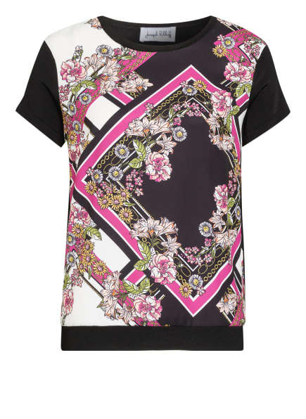 Joseph Ribkoff Strickshirt Im Materialmix schwarz Joseph Ribkoff Strickshirt Im Materialmix schwarz