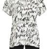 Joseph Ribkoff T-Shirt Mit Schmucksteinbesatz schwarz