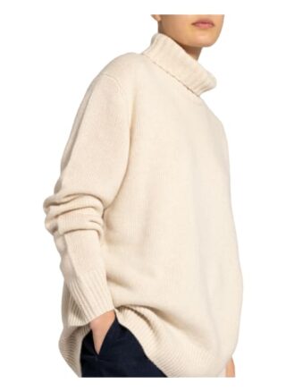Joseph Rollkragenpullover Aus Cashmere weiss