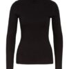 Joseph Rollkragenpullover Mit Seide schwarz