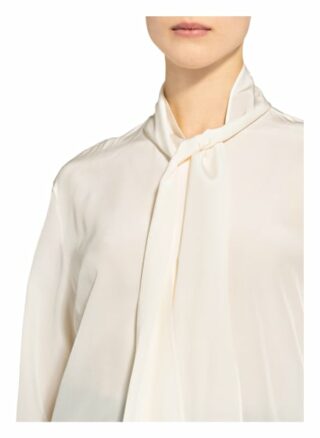 Joseph Schluppenbluse Aus Seide weiss