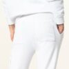 Juvia Cargo-Sweatpants weiss