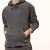 Juvia Frottee-Hoodie grau
