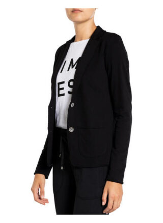 Juvia Jersey-Blazer schwarz