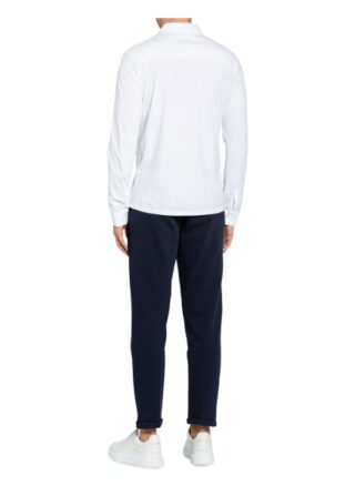 Juvia Jerseyhemd Slim Fit weiss