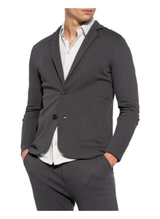 Juvia Jerseysakko Extra Slim Fit grau