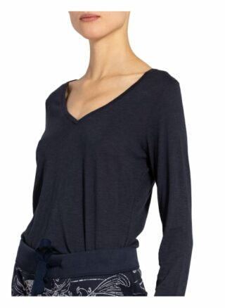 Juvia Longsleeve Damen, Blau