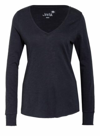 Juvia Longsleeve Damen, Blau