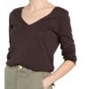 Juvia Longsleeve Damen, Braun