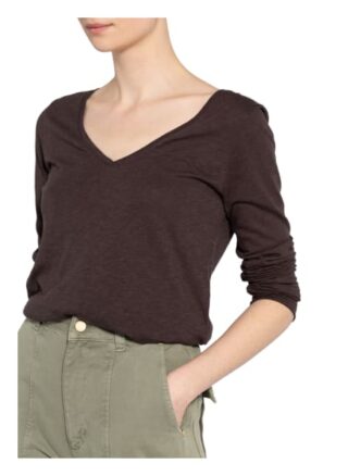 Juvia Longsleeve Damen, Braun