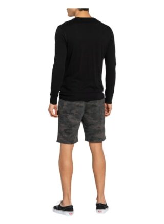 Juvia Longsleeve Herren, Schwarz