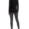 Juvia Longsleeve Damen, Schwarz