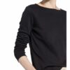 Juvia Longsleeve Damen, Schwarz