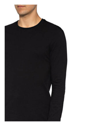 Juvia Longsleeve Herren, Schwarz