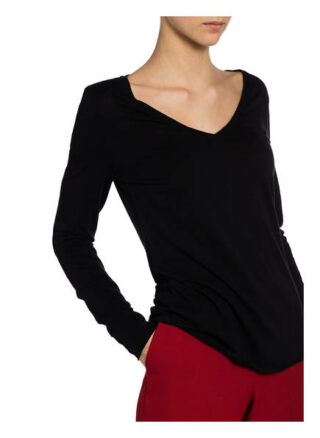 Juvia Longsleeve Damen, Schwarz