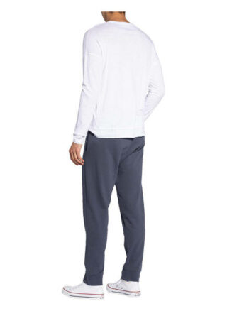 Juvia Longsleeve Herren, Weiß