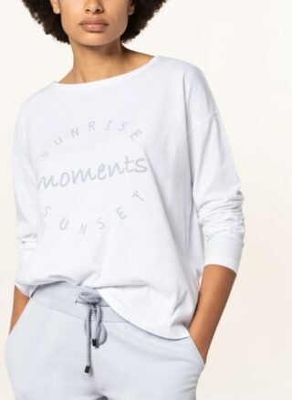 Juvia Longsleeve Damen, Weiß