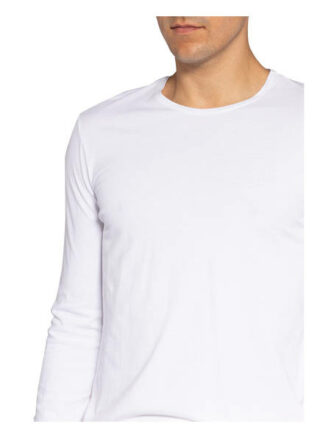 Juvia Longsleeve Herren, Weiß