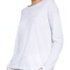Juvia Longsleeve Damen, Weiß