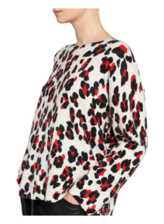 Juvia Pullover Mit Alpaka Und Leinen rot