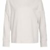 Juvia Sweatshirt Mit Perlenbesatz grau