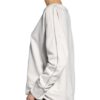 Juvia Sweatshirt Mit Perlenbesatz grau