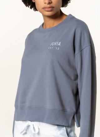 Juvia Sweatshirt Damen, Blau