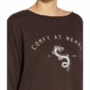 Juvia Sweatshirt Damen, Braun
