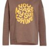 Juvia Sweatshirt Damen, Braun