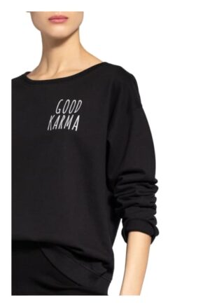 Juvia Sweatshirt Damen, Schwarz