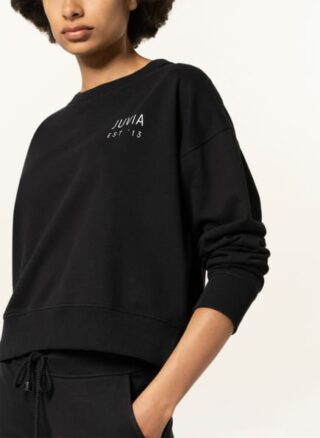 Juvia Sweatshirt Damen, Schwarz