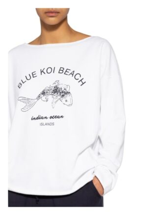 Juvia Sweatshirt Damen, Weiß