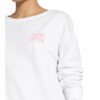 Juvia Sweatshirt Damen, Weiß