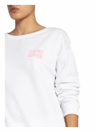 Juvia Sweatshirt Damen, Weiß