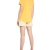 Juvia T-Shirts Damen, Gelb