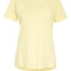 Juvia T-Shirts Damen, Gelb