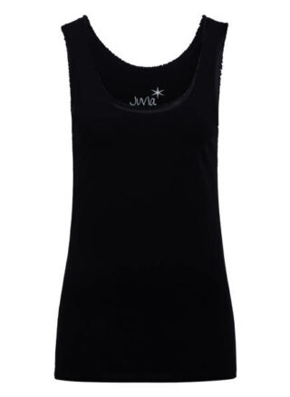 Juvia Top Damen, Schwarz