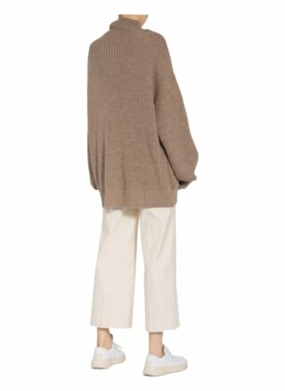 Karo Kauer Oversized-Pullover Turtle beige