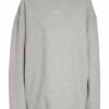 Karo Kauer Oversized-Sweatshirt grau