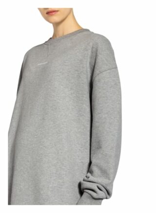 Karo Kauer Oversized-Sweatshirt grau