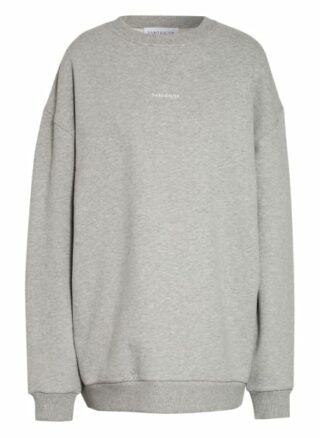 Karo Kauer Oversized-Sweatshirt grau