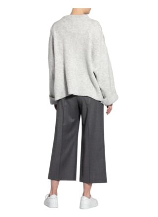 Karo Kauer Strickjacke Bobby grau