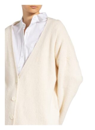 Karo Kauer Strickjacke Rita weiss