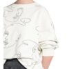 Karo Kauer Sweatshirt Head weiss