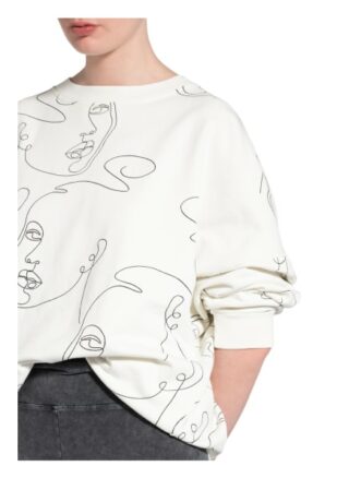 Karo Kauer Sweatshirt Head weiss