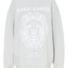 Karo Kauer Sweatshirt grau