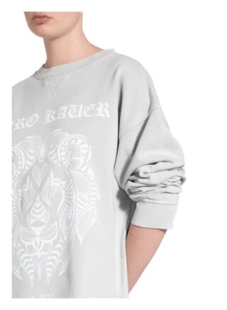 Karo Kauer Sweatshirt grau
